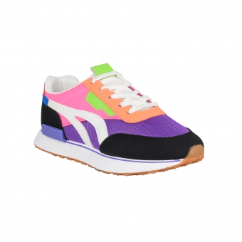 Дамски спортни обувки от текстил в лилав цвят